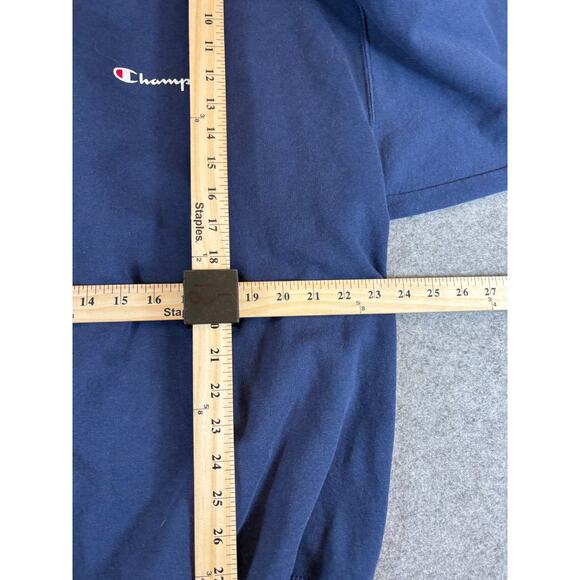 VINTAGE Y2K Champion Sweatshirt Mens XL Blue Crew Neck Streetwear Athleisure - Picture 2 of 5